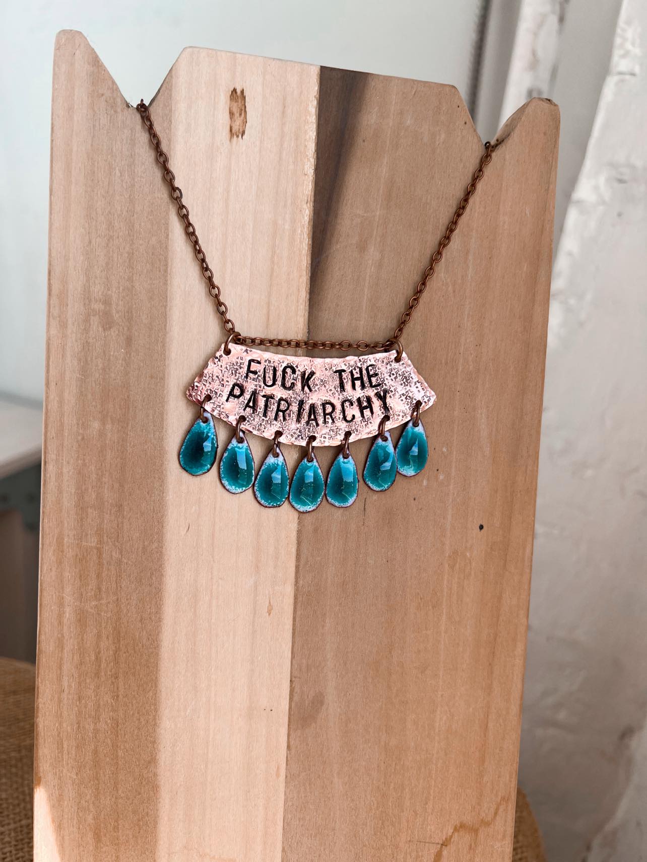 F*ck The Patriarchy (large copper)